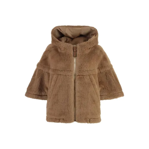 MaxMara Zip-Up Half-Sleeved Poncho