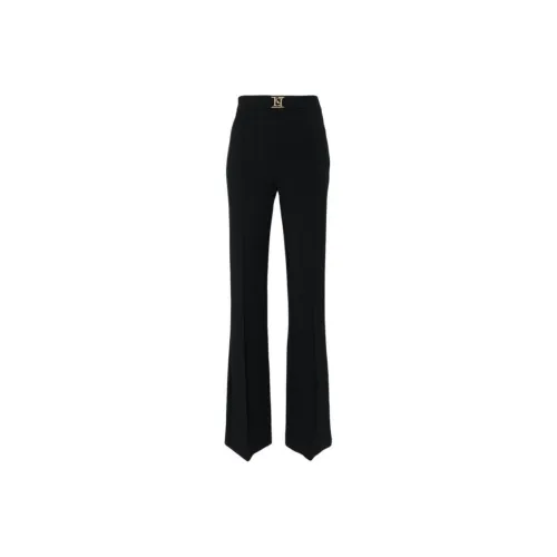 Elisabetta Franchi Crepe textured Palazzo Pants