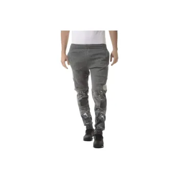 EMPORIO ARMANI Knitted Sweatpants Men's Gray