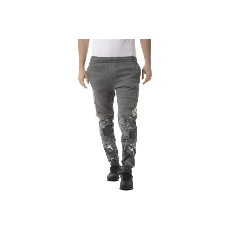 EMPORIO ARMANI Knitted Sweatpants Men's Gray-0