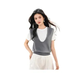 La Chapelle T Shirts Women's Gray