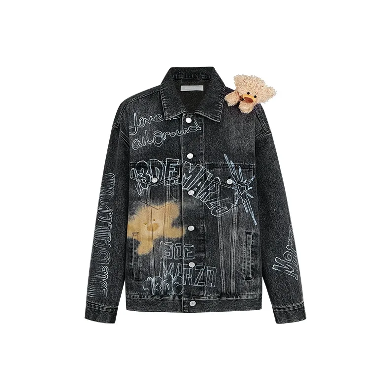 13 DEMARZO Denim Jackets Unisex-4