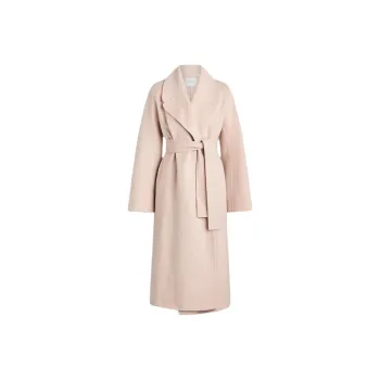 SCANLAN THEODORE SS25 Soft Wool Coat Women's Mink/Pink