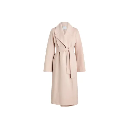 SCANLAN THEODORE SS25 Soft Wool Coat Women's Mink/Pink