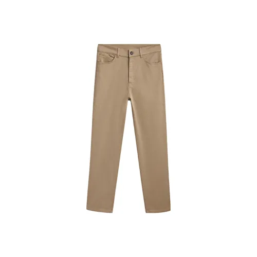 Massimo Dutti Casual Pants Women's Light Brown