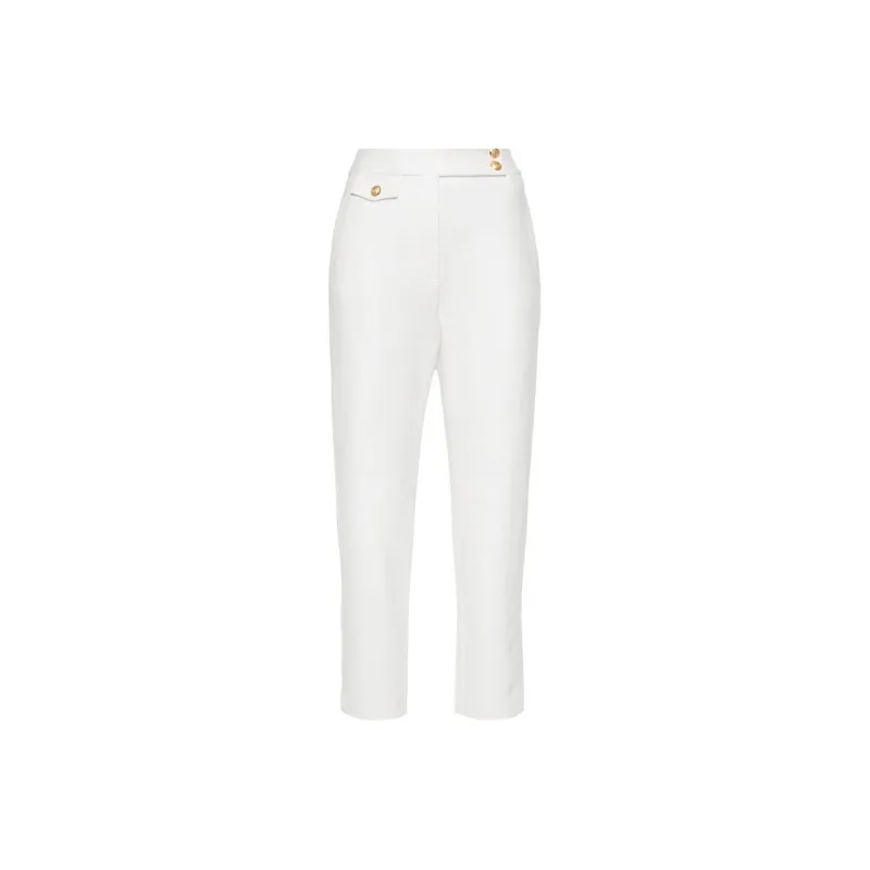 Veronica Beard Renzo Slim fit Cropped Trousers-0