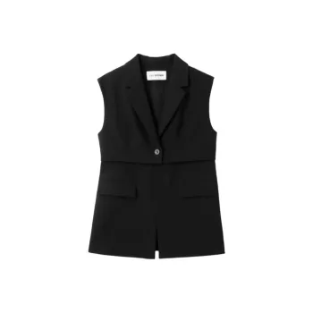 Lily Brown Vests Women's
