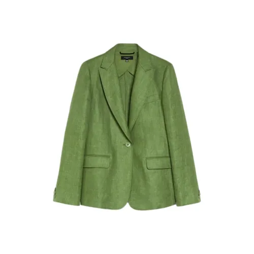 WEEKEND MaxMara SS25 Business Suit Coat Women's Green