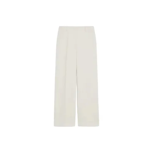 WEEKEND MaxMara Angola Stretch Wide Leg Trousers