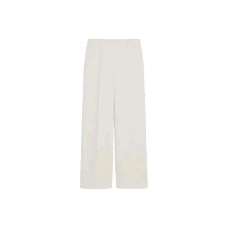WEEKEND MaxMara Angola Stretch Wide Leg Trousers-0