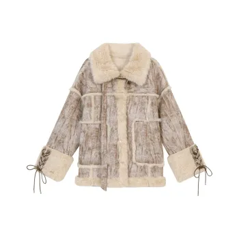 ELF SACK Coats Women's Khaki