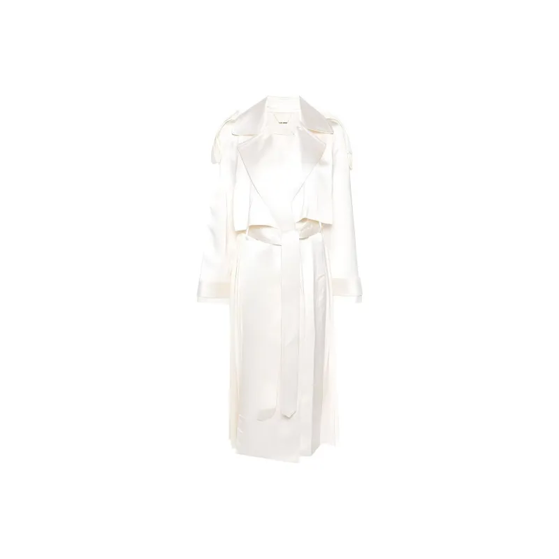Zimmermann SS24 Trench Coat Women's White-0