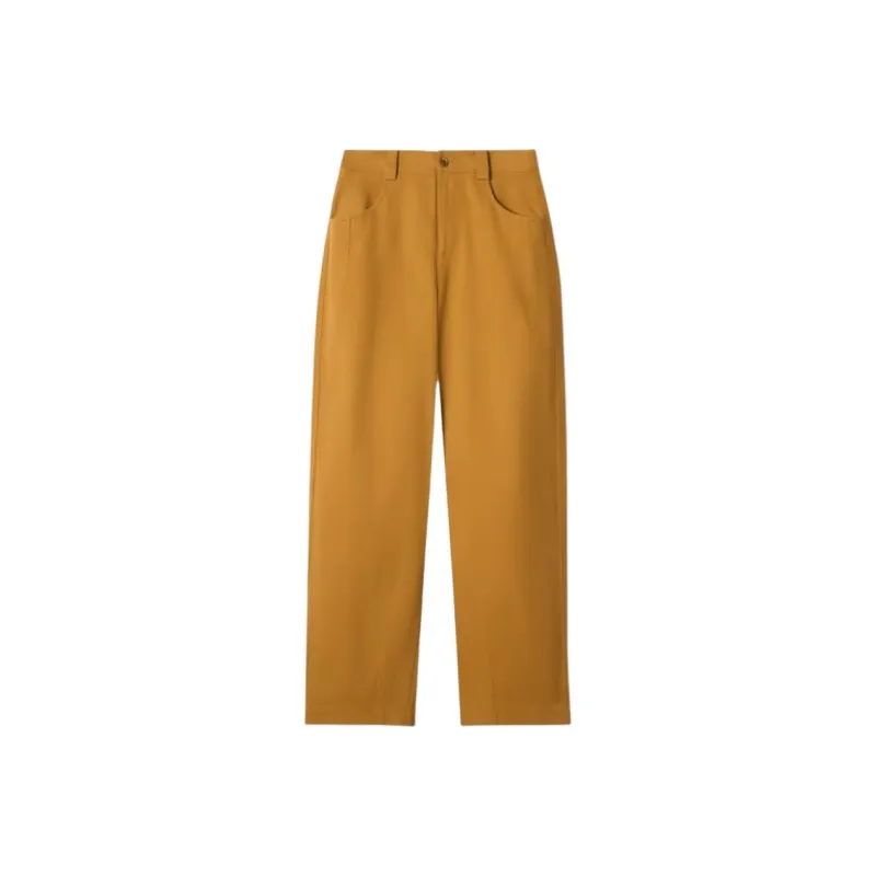 PSALTER Casual Pants Unisex Camel-0