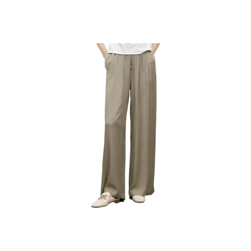 Hopeshow Casual Pants Women's Rugby Umber-0