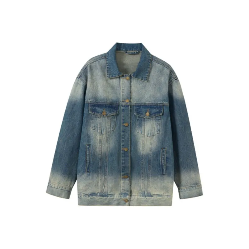 Icicofficial Denim Jacket Women's Denim Blue-0