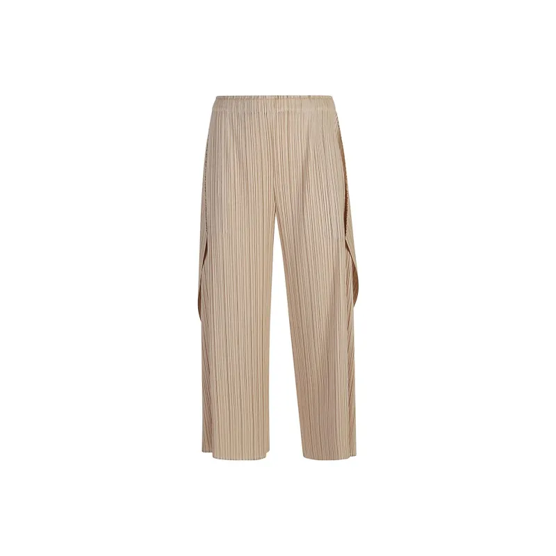 PLEATS PLEASE ISSEY MIYAKE Casual Pants Women's Light Umber-0