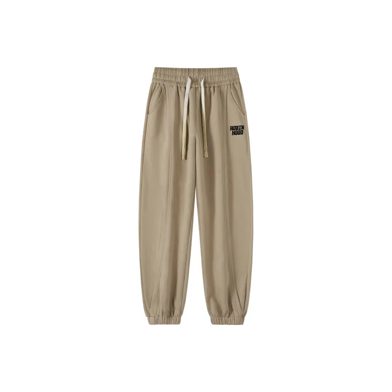 ROBINHOOD Casual Pants Unisex Orange Red-12