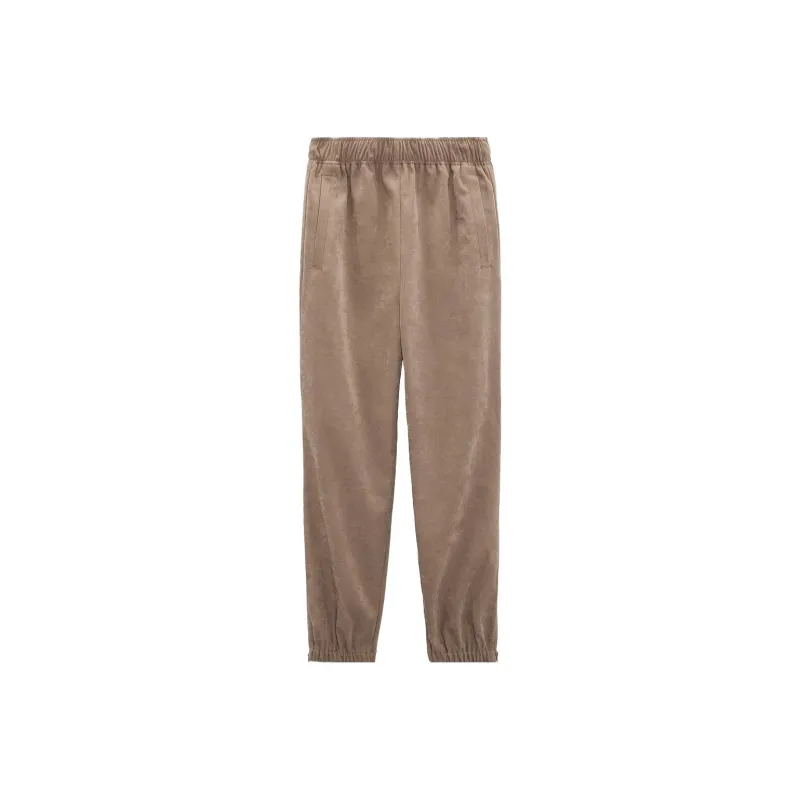 ZARA Casual Pants Women's Beige-0