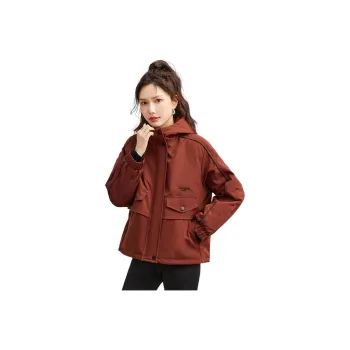 TERRE BLEUE Puffer Jacket Women's Red
