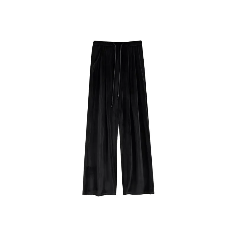 Ya Sheep People Casual Pants Women's Black-0