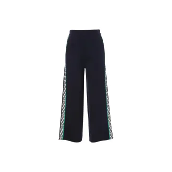 XII BASKET Casual Pants Women's Navy Blue
