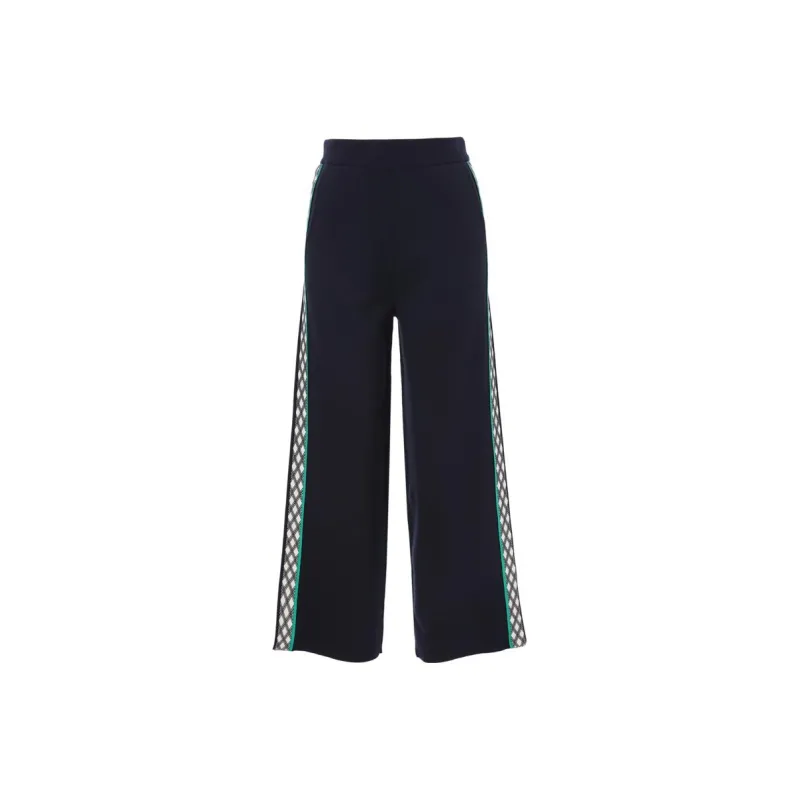 XII BASKET Casual Pants Women's Navy Blue-0
