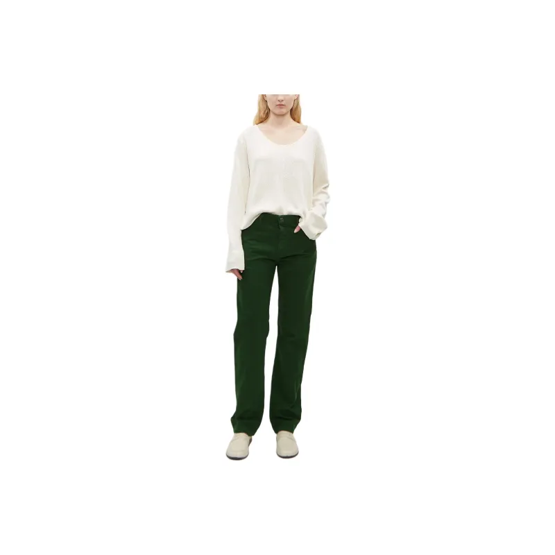 LA GARCONNE SS24 Casual Pants Women's Pine Green-0