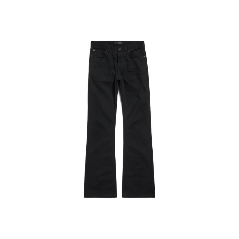 Balenciaga SS25 Casual Pants Regular Fit Women's Black-0