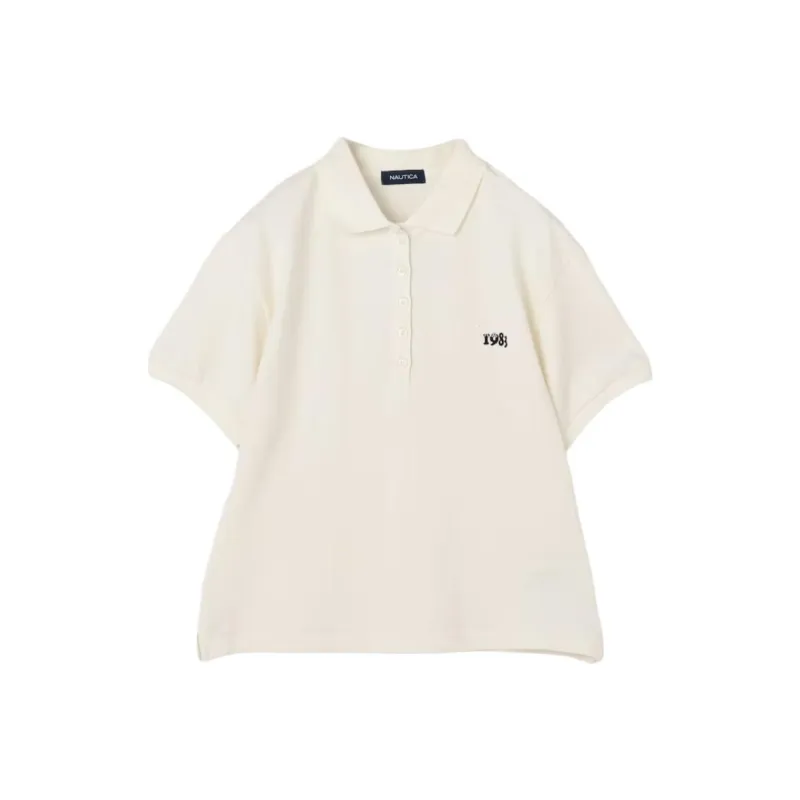 NAUTICA JAPAN SS25 Polo Shirt Women's Ecru-0