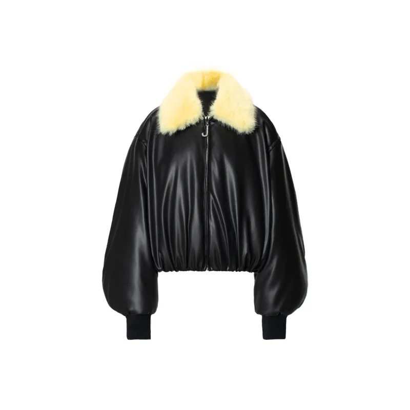 JYOSEI Puffer Jacket Women's Black-0