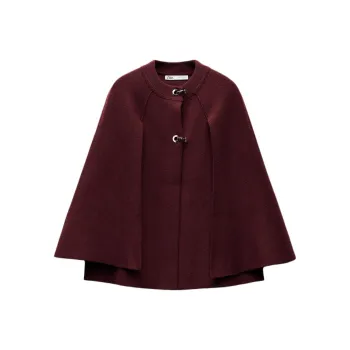 ZARA Coats Women's Red
