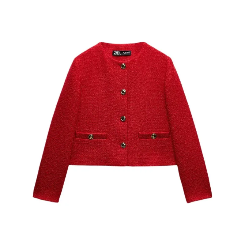 ZARA Business Suits Women's Red-0