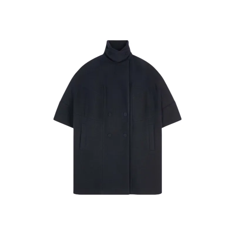 DRIES VAN NOTEN FW24 Coats Women's Marine Blue-0