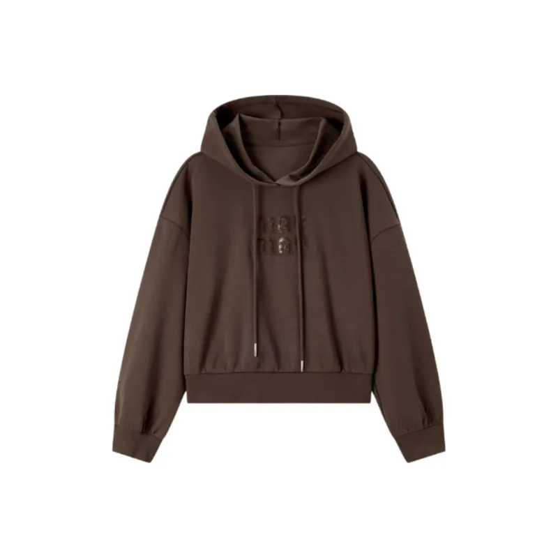 EICHITOO Sweatshirt Women's Dark Brown-0