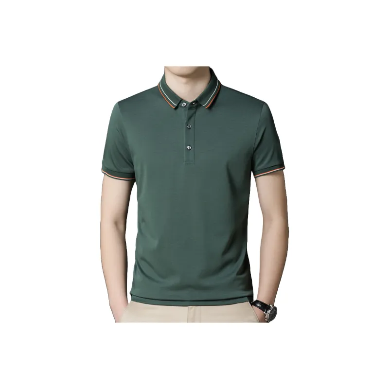 PIERRE CARDIN Polo Shirt Men's Pea Green-9