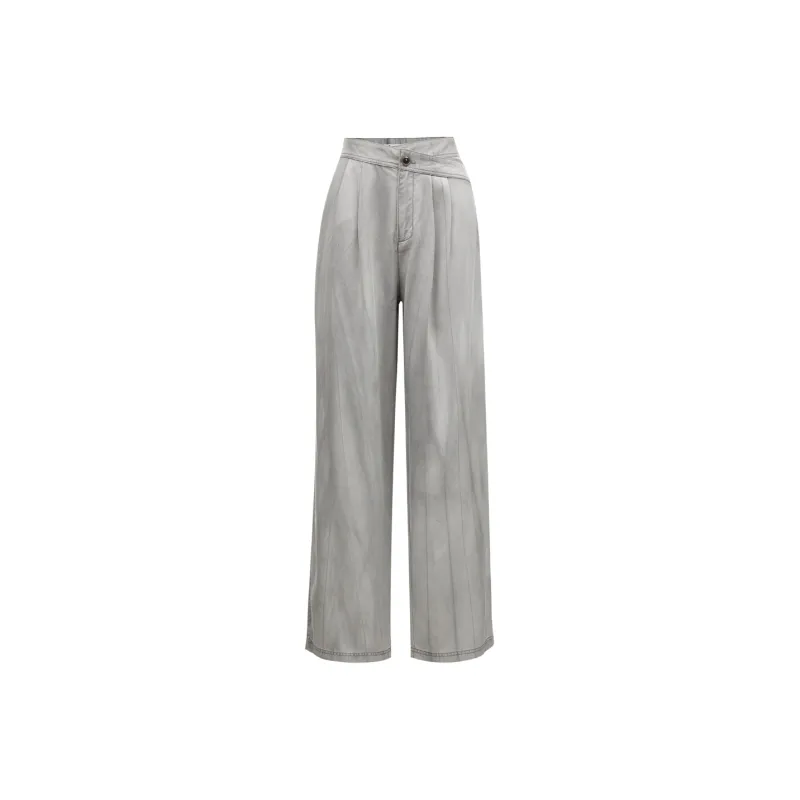 ONLY Casual Pants Women's HE2 Carne Dark Gray Tie Dye-0