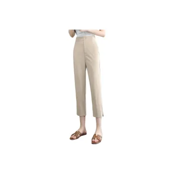 Mo Han Yi Mei Casual Pants Women's Apricot