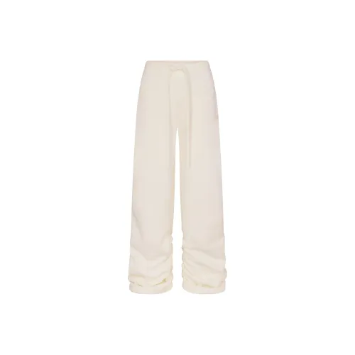 new FW24 FLEECE LOUNGE OVERSIZED PANT Casual Pants Women's ECRU/Natural
