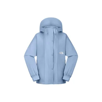 THE NORTH FACE City Outdoor Collection Windbreaker Jackets Women's Cool Cyan Blue/QEO