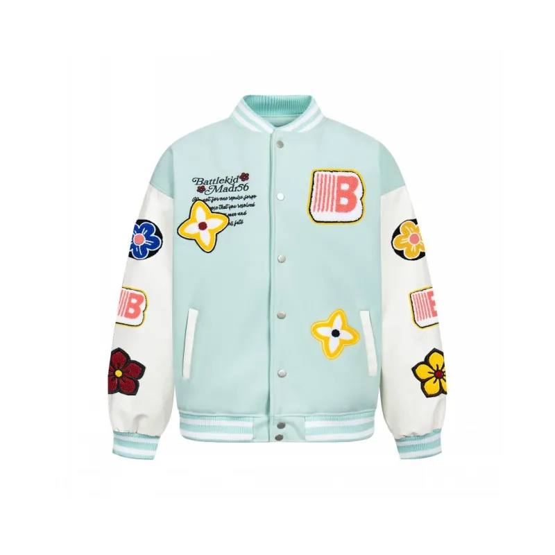 BEAR UNION Baseball Jacket Unisex-5