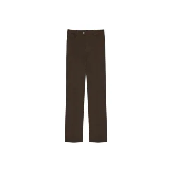 SAINT LAURENT Mid Rise Straight Leg Pants