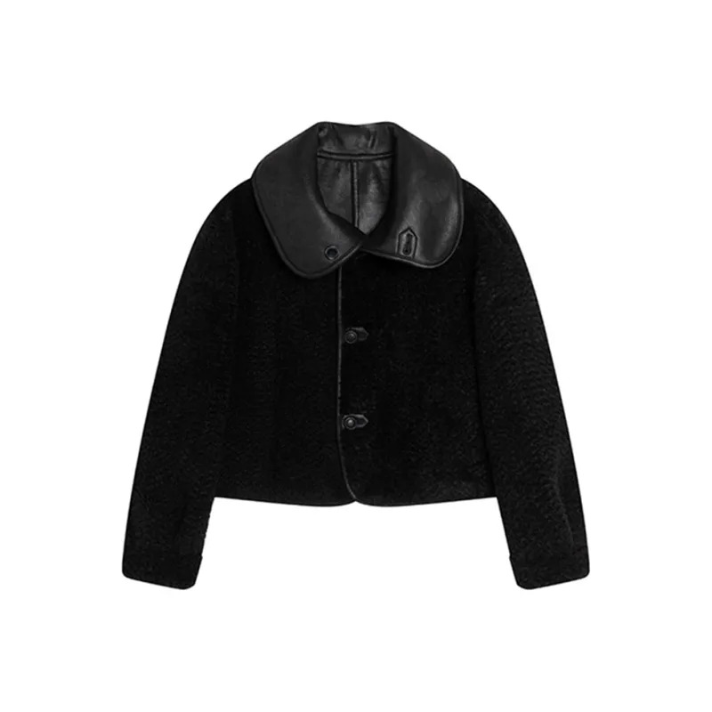 Manekniv Velvet feel Coat Women's Gray-2