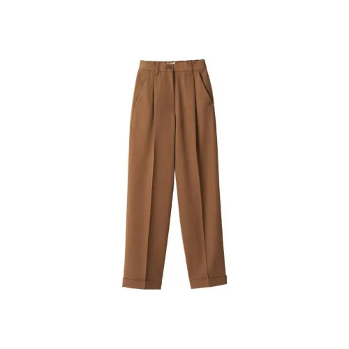 MIU MIU Casual Pants Women's Cork Beige