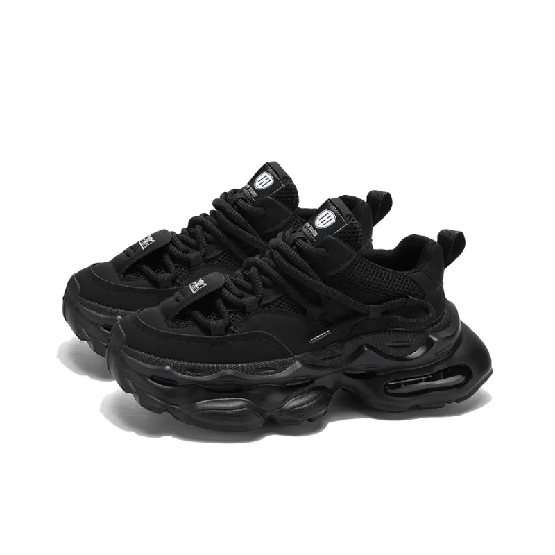 HACKBUTEER Low Top Chunky Sneakers Men's Box Included-3