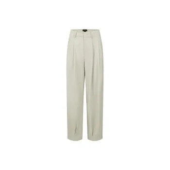 URBAN REVIVO Casual Pants Women's Ecru