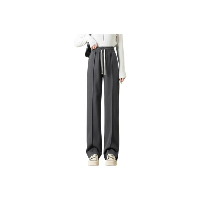 Ya Sheep People Casual Pants Women's Black-17