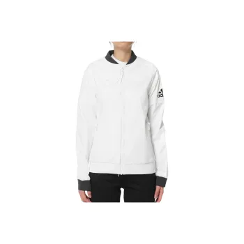 Adidas Baseball Jacket Women's White