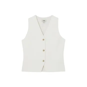 COS Vests Women's Ivory