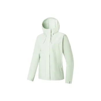 XTEP Variety Training Collection Trench Coat Women's Light Turquoise Green