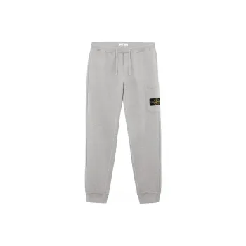 STONE ISLAND Compass badge Mélange Tapered Trousers